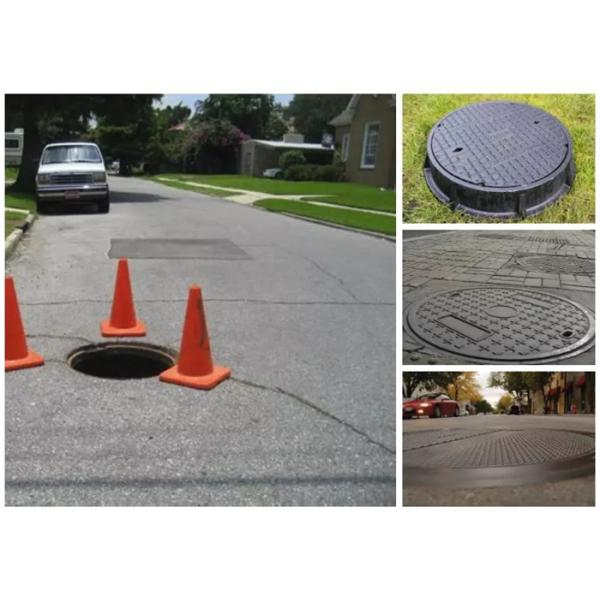 Customized Sewer Inspection Cover Round Cast Iron Sanitary Manhole Cover