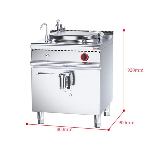 800*900* 850 70 MM Soup Kettle for Food Industry Equipment in Commercial Cooking Pot