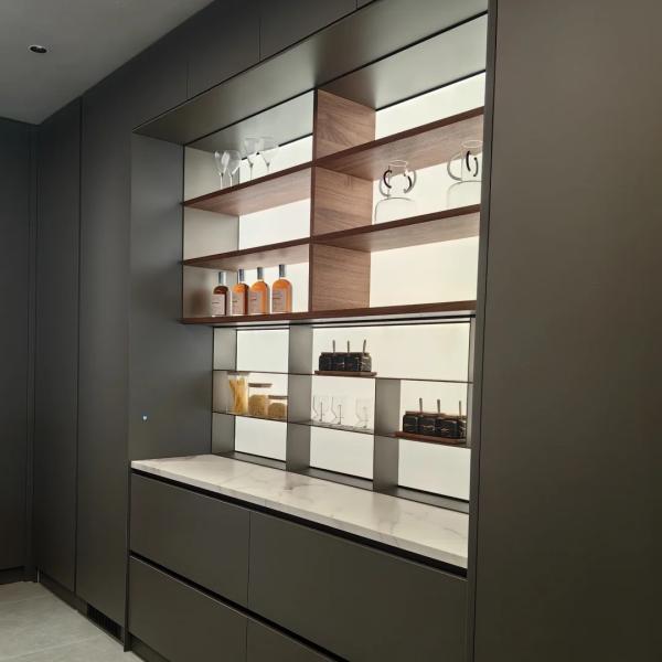 High Quality Custom Kitchen Designs Glossy Kitchen Cabinets For Home Furniture Kitchen Cabinets Direct Manufacturer