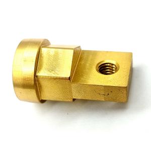 OEM CNC Precision Turned Components Anodized Brass Precision Components
