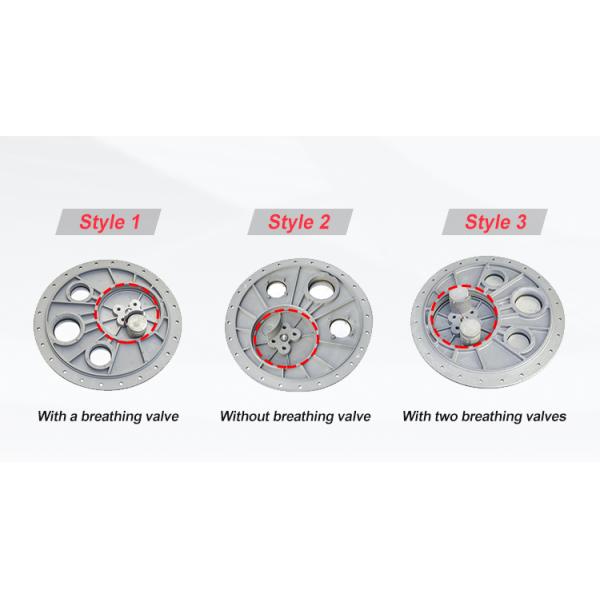 20 Inch Aluminum Alloy Manhole Cover for Fuel Tank Chemical Tanker Truck Meets European Standard Specifications