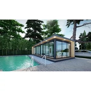 Quality Folding modular homes expandable container house for sale folding home Ａustralia expandable container house cabin wholesale