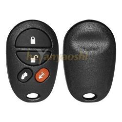 China High Quality Car Keys Manufacturer Toyota 4B Remote Shell And Sell A Lot To NA for sale