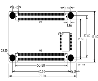 Sysolution receiving card D70-A8S, for fine pitch led modules,led video wall