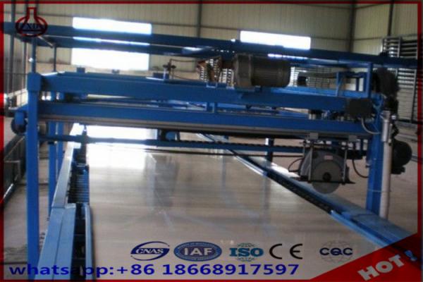 Cheap Straw Particle Board Production Line / Laminating Making Machine Free Standing Type for sale