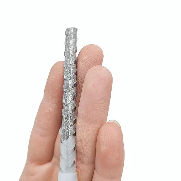 60MM*8MM*200MM Plastic Insulation Anchors Steel Nails For Building Panels Roofing