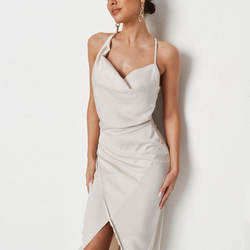 Ladies Girls Asymmetric Dress Elegant Customized Dinner Dresses for Women