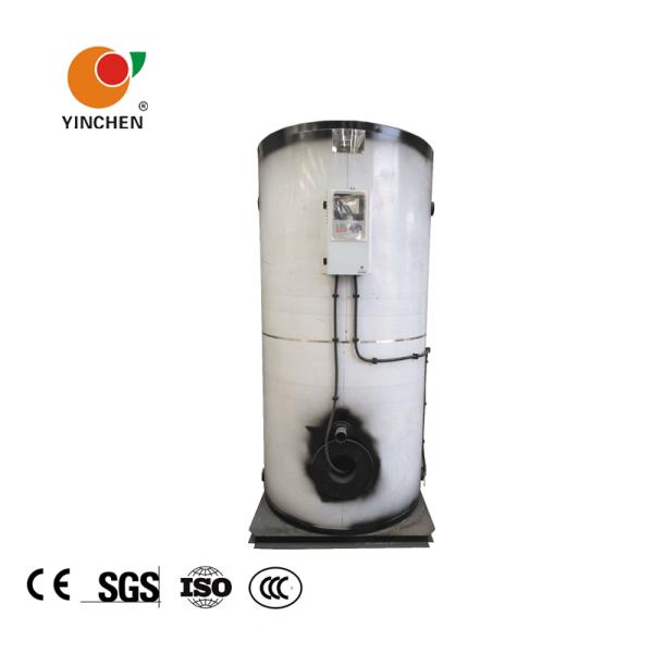 Ironing Washing Vertical Steam Boiler LHS Natural Gas Or Diesel Oil Fired