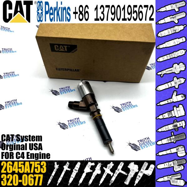 Diesel fuel injector 326-4700 3264700 32F61-00062 32F6100062 2645A753 for Caterpillar excavator fuel injectors