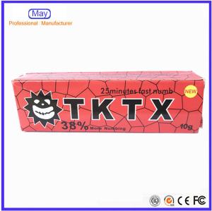 China Topical TKTX38% Anaesthetic Numb Cream pain relief cream No Pain Painless Pain Killer Pain Stop For Tattoo on sale