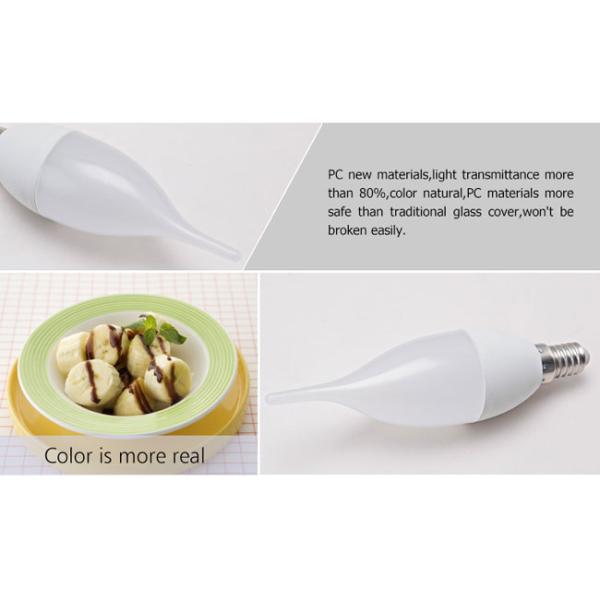 90ml/w E14 5 watt LED candle light wholesale