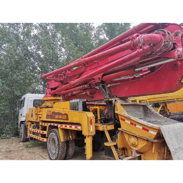 Zoomlion Sany Used Mechanical Equipment , 56m Second Hand Pump Truck