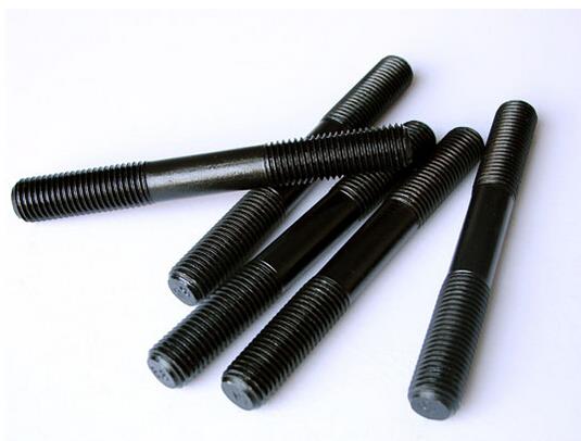 High Tensile Carbon Steel Double End Threaded Stud Bolts in Customized Size for Industrial