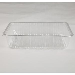 Food Grade PET 21.5*17*6cm Vegetable Packing Tray