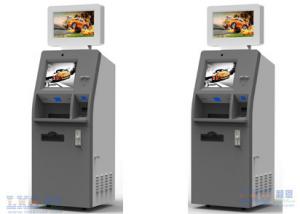 Quality Cash Dispenser , Card Reader Bank ATM Machines Stainless Steel Kiosk With Keyboard wholesale