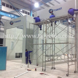 15m truck spray painting booth / spray booth oven for trucks and bus