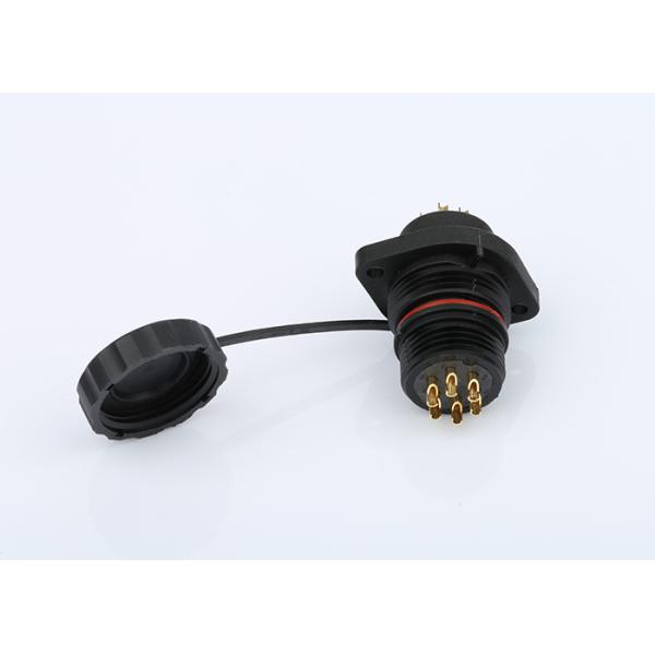 Industrial Waterproof Plug Connector Threaded Plastic Female SP1310 SP13 IP68