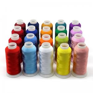 Quality Fast Delivery 720 Colors 100% Polyester Embroidery Thread for Machine Embroidery Dyed wholesale