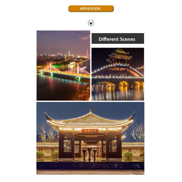 Super Bright US Plug IP65 Low Voltage Wall Wash Light For Garden Landscape