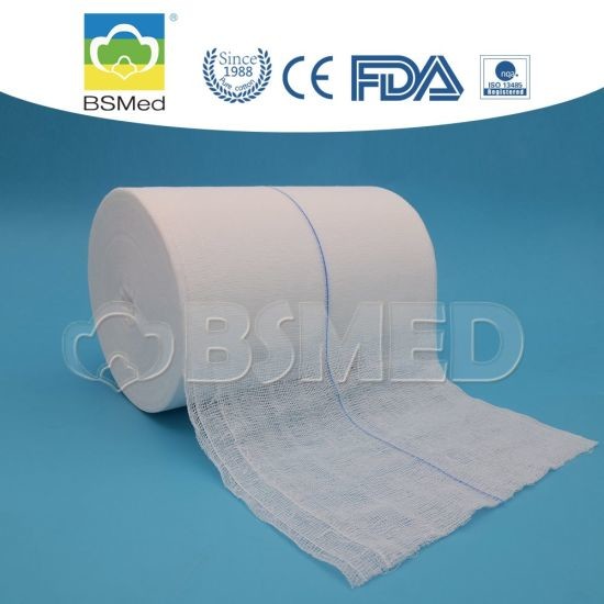 Comfortable Medical Gauze Rolls Good Absorbency With FDA Certification