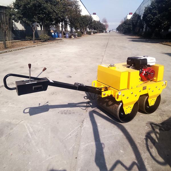 0.5ton tandem baby road roller mini vibratory walk behind road roller