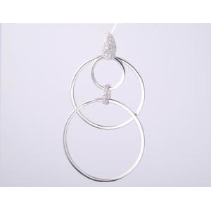 China 925 Sterling Silver Jewelry CZ Pendant on sale