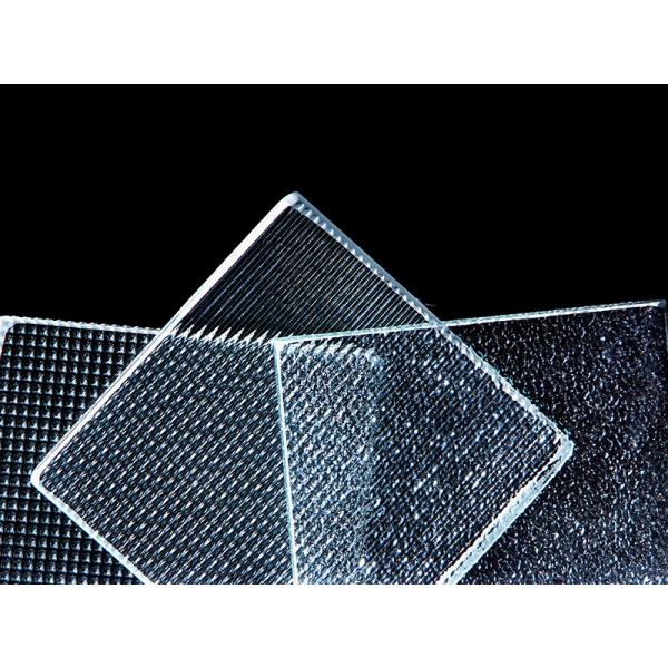 Customize Size Patterned Glass 3mm 4mm 5mm For Decorative Building Bathroom Window