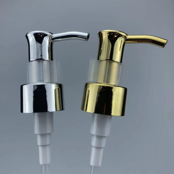 24MM Gold Lotion Dispenser Pump Aluminum Perfume Sprayer