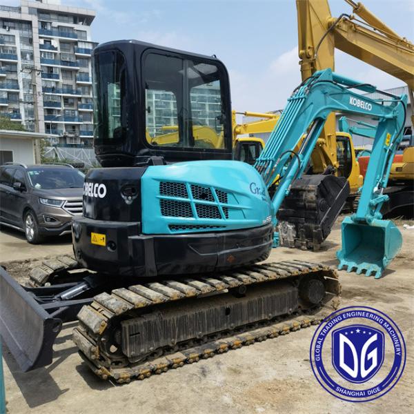 Kobelco SK55 Excavator Original Kobelco 5.5 Tons Used Mini Excavator