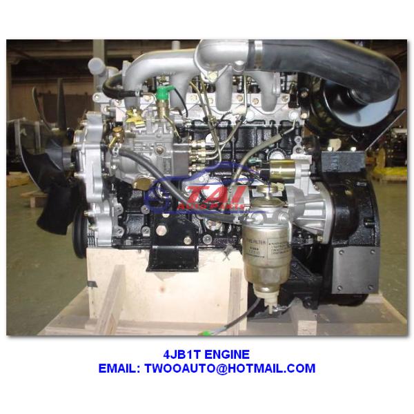 Japanese ISUZU Jdm Auto Parts 4JB1 4JB1T 4JA1 Engine Second Hand Genuine Engine Assembly
