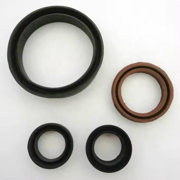 Custom Skeleton-Type Rubber Oil Seal for Mechanical Equipment NBR HNBR FKM silicon rubber materia
