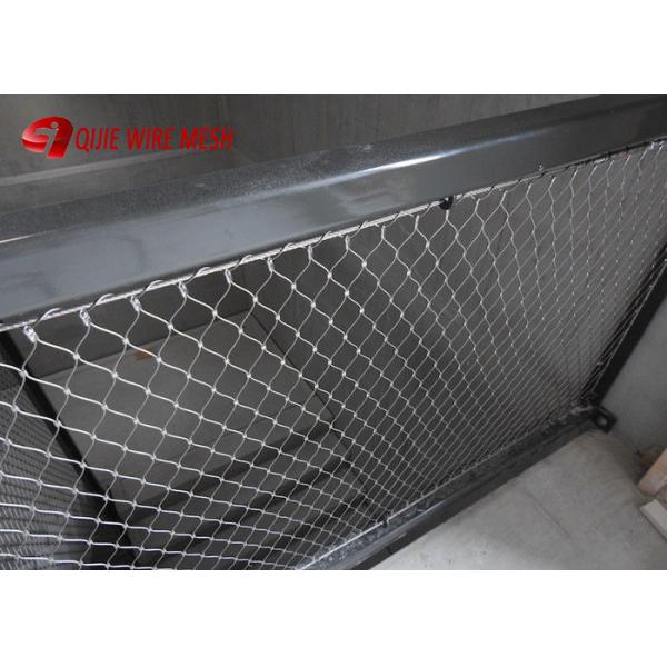 7x7 Stainless Steel Rope Mesh Construction Metal Inox Cable Weather Resistant