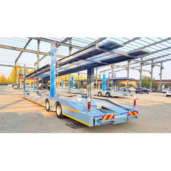 2 Axle Car Carrrier Trailer Truck Car Hauler Car Transport Trailer European style for Sale in Russia