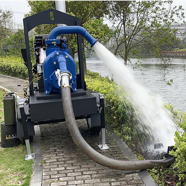 Fire Fighting Water Pump High Quality Self Priming Pump High Pressure Diesel Water Pump