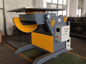 Quality Max Loading Capacity 2 Tons Welding Positioner Turning Table Revolved and Tilted by Motor Export From China wholesale
