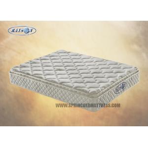 Quality 10 Inch Pillow Top Mattress Topper , Convoluted Foam Mattress Topper Queen Size wholesale