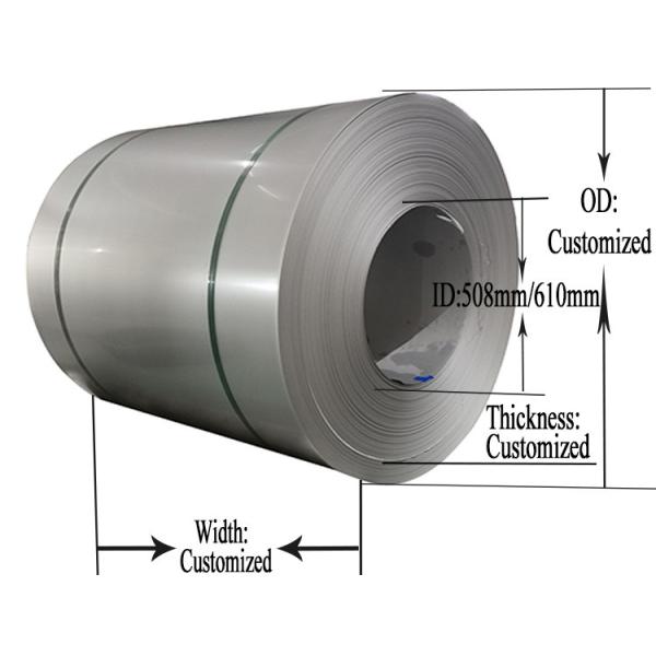 1500mm Width Prime Quality Cold Rolled 1.2mm Thickness Stainless Steel Coil