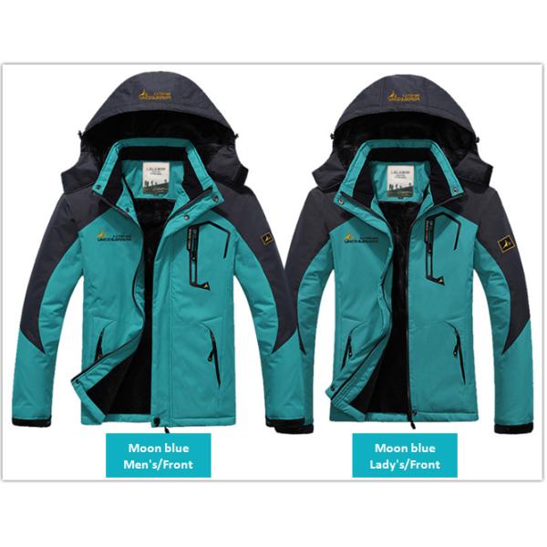 Lightweight Hooded Anorak Jacket Outdoor Snowboard Windbreaker Embroidered