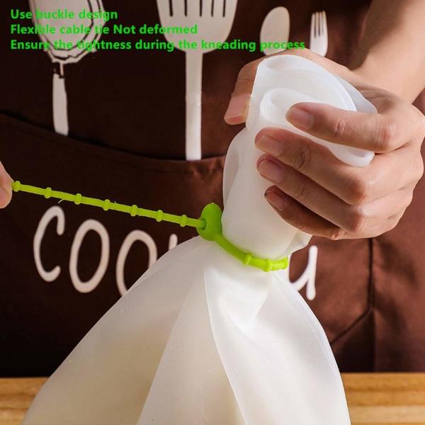 Reusable Silicone Kneading Bag Dough Bag Multifunctional Dough Mixer For Bread Bread Kneading Tool Ktichen Utensil Tools