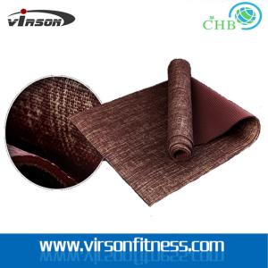 Ningbo virson hot sale natural yoga mat/jute yoga mat