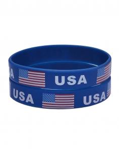 Quality Promotional cheap custom silicone wristband ,cheap custom silicone bracelets,country flag bracelet wholesale