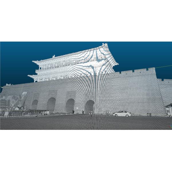 1550nm 1400m Range Terrestrial Laser Scanner For Comprehensive Mapping