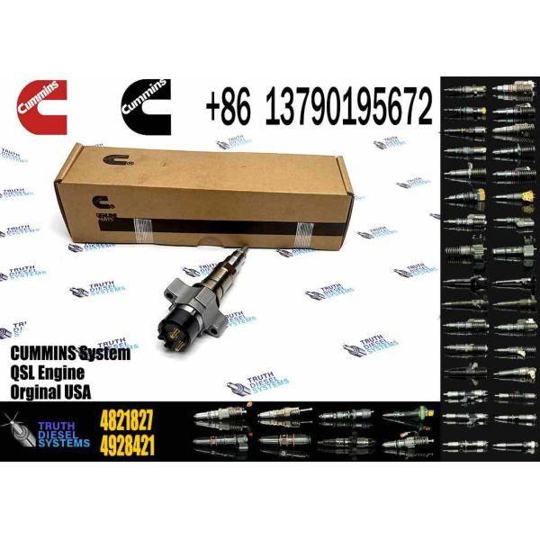 Cummins QSC8.3 QSL9.3 QSL9.5 Diesel Engine Parts Fuel Injector 4359204 4921827 435-9204 C4359204 Excavator Spare Parts