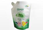 Liquid Detergent Stand Up Pouch, 1000ml Sealable Laminated Plastic Bags