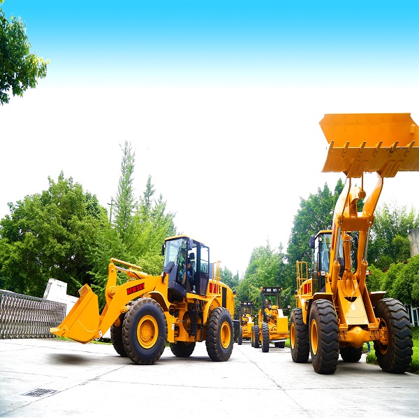 NK50E Small Scale operation 5 Ton Front Loader Machine