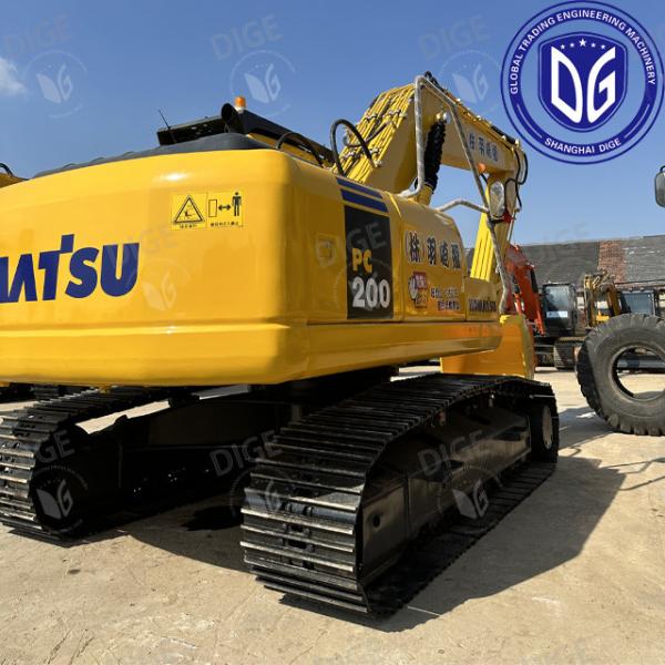 Komatsu PC200-7 excavator with excellent power durability and high efficiency Japanese Komatsu 20ton PC200-7 medium construction excavato