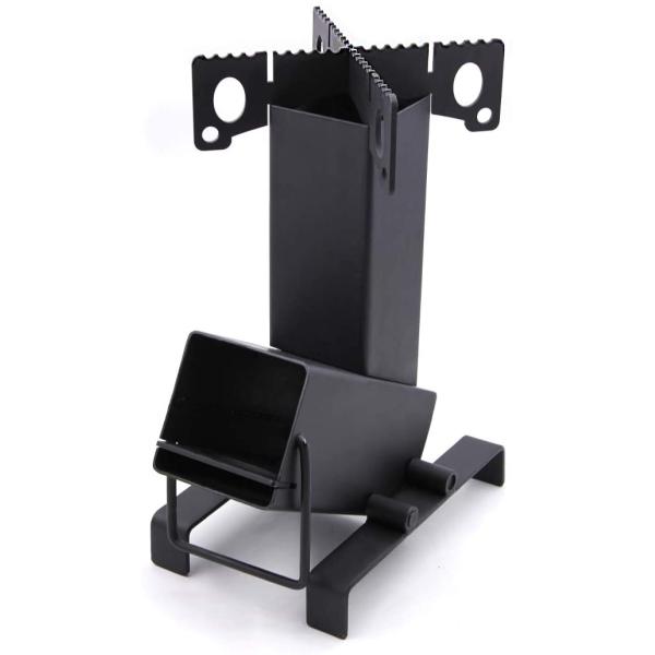 ISO9001 2008 Certified Custom Heavy Duty Carbon Steel Rocket Wood Burning Stove