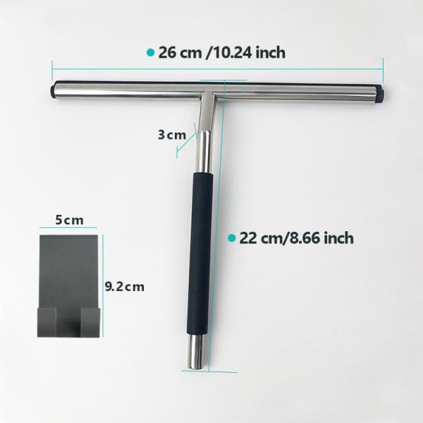 Factory Promotion Deluxe Chrome window wiper/windscreen wiper/Shower wiper