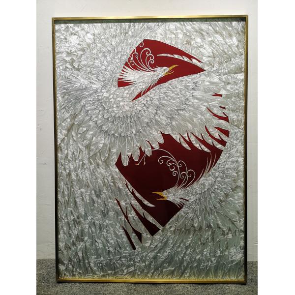 3D Stylish Screen Mural 2440x1830mm Paint Glass Splashback