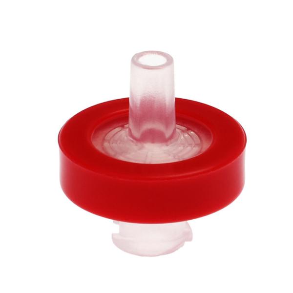 Disposable Syringe Filter Hydrophobic PTFE Orange 13mm 0.45um 100pcs/pack 3 years